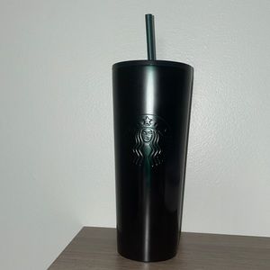 Starbucks 24oz Metal Green Cup